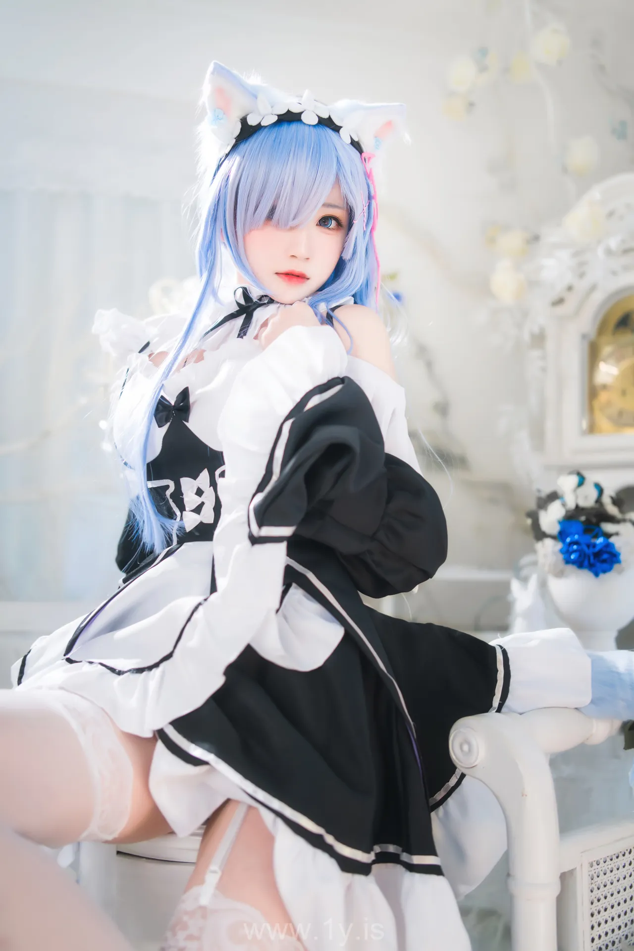 桜桃喵 NO.127 长发蕾姆01